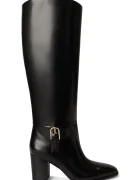 Lauren Ralph Lauren cizme pentru femei din piele Rlyn Bk T Hl