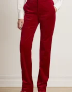 Lauren Ralph Lauren pantaloni straight pentru femei din bumbac cu elastan