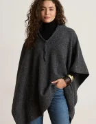 Lauren Ralph Lauren poncho pentru femei cu amestec de lână