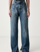 Le Privé blugi straight pentru femei DEMI JEANS BLEU