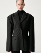 Le Privé sacou pentru femei cu amestec de lână MAGALL BLAZER NOIR