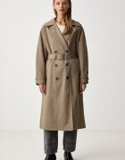 Levi's trenci pentru femei din bumbac SERENA LONG TRENCH