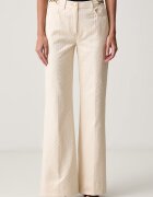 Marciano by Guess pantaloni pentru femei cu bumbac MILAD PALAZZO