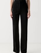 Marciano by Guess pantaloni regular pentru femei cu amestec de lână ABBY