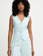 Marciano by Guess vestă cu un singur rând de nasturi pentru femei din amestec de in JANE
