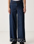 Marimekko blugi wide leg pentru femei