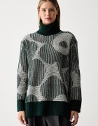 Marimekko pulover cu guler înalt pentru femei cu lână