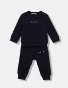 Marni trening din bumbac pentru bebeluși MS1B-SET OVERALLS 2-pack