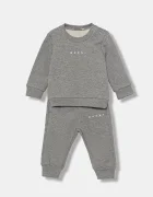 Marni trening din bumbac pentru bebeluși MS1B-SET OVERALLS 2-pack