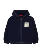 Max&Co. hanorac cu fermoar și glugă pentru copii din bumbac MAXS18F SWEAT-SHIRT
