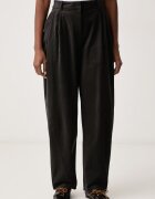 Max&Co. pantaloni pentru femei din bumbac cu elastan MCLUTILITA