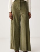 Max&Co. pantaloni wide leg pentru femei cu bumbac CANE