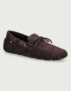 Michael Kors mocasini pentru bărbați din piele întoarsă Sayer Moc