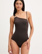 MICHAEL Michael Kors costum de baie dintr-o singură piesă pentru femei ONE SHOULDER ONE PIECE