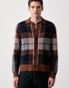 Mos Mosh cardigan pentru bărbați cu lână Wando