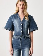 MUNTHE cămașă pentru femei din denim