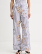 MUNTHE pantaloni pentru femei din bumbac NIKITA