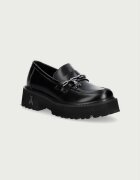Patrizia Pepe loafers slip-on pentru copii din piele