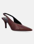 Patrizia Pepe pantofi cu toc stiletto din piele