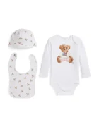 Polo Ralph Lauren body din bumbac pentru bebeluși