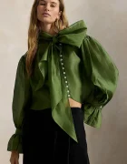 Polo Ralph Lauren cămașă pentru femei cu amestec de cașmir
