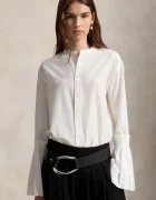 Polo Ralph Lauren cămașă pentru femei cu amestec de mătase