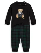 Polo Ralph Lauren compleu pentru bebeluși cu bumbac