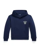 Polo Ralph Lauren hanorac cu glugă pentru copii cu bumbac