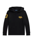 Polo Ralph Lauren hanorac cu glugă pentru copii cu bumbac