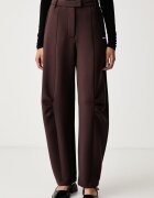 Rotate pantaloni de trening pentru femei cu vâscoză