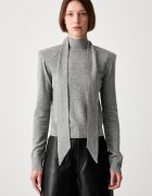 Rotate pulover pentru femei din lână WOOL BOW
