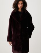 Stand Studio haină de blană artificială pentru femei Camille Cocoon Coat