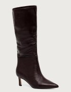 Steve Madden cizme cu toc cui pentru femei din piele Lavan