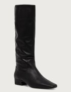 Steve Madden cizme pentru femei din piele Gwyneth