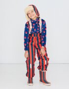 Tinycottons pantaloni de schi pentru copii RED STRIPES SNOW PANT
