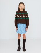 Tinycottons pulover pentru copii din lână GREEN GEESE SWEATER
