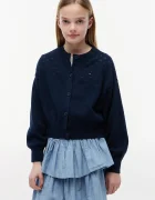Tommy Hilfiger cardigan pentru copii din bumbac