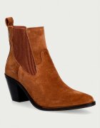 Tommy Hilfiger ghete scurte de damă din piele întoarsă SUEDE WESTERN CHELSEA BOOT