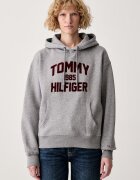 Tommy Hilfiger hanorac cu glugă pentru femei cu bumbac