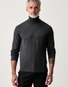 Tommy Hilfiger pulover cu guler înalt pentru bărbați din lână