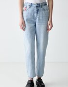Tommy Jeans blugi mom fit pentru femei