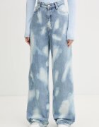 Tommy Jeans blugi wide leg pentru femei