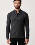 Trussardi cardigan pentru bărbați din lână