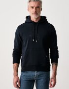 Trussardi hanorac cu glugă pentru bărbați din bumbac