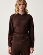 Trussardi hanorac cu glugă pentru femei din lână