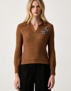 Twinset pulover pentru femei cu amestec de lână