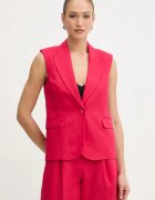 Twinset vestă feminină din in