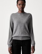Victoria Beckham pulover pentru femei cu lână merino Austen
