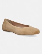 Weekend MaxMara balerini din piele întoarsă