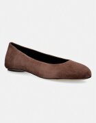 Weekend MaxMara balerini din piele întoarsă